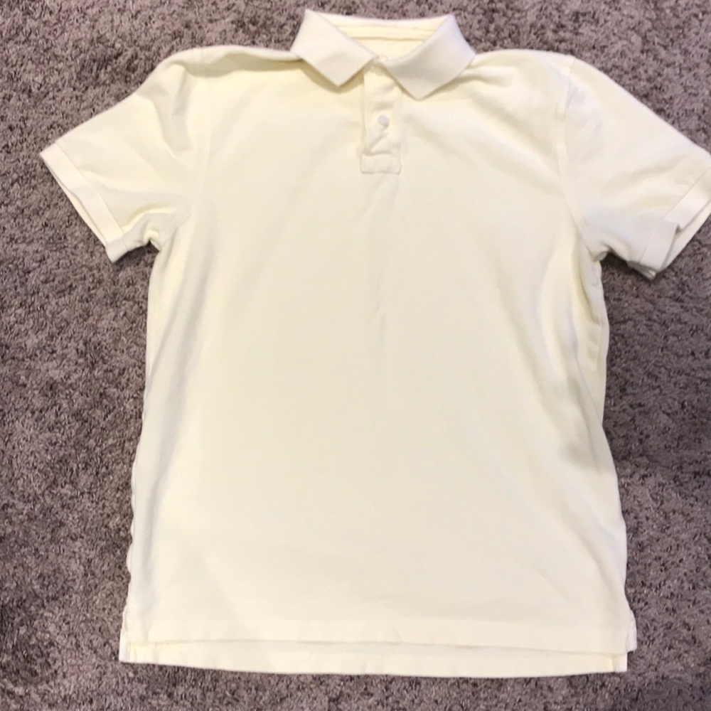 J Crew size medium short sleeved men’s polo shirt
